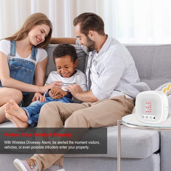 Wireless Motion Detector Security Doorbell Alarm - Picture 7 of 7